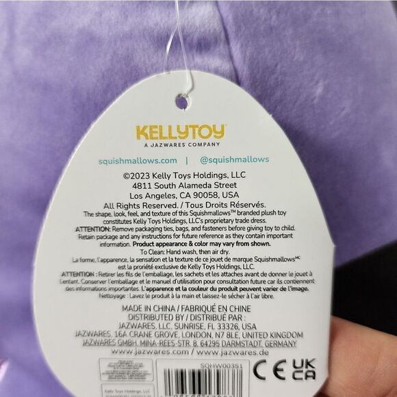 Squishmallows 20-inch Voodie Witch with Purple Hair Large Child's Halloween - Picture 6 of 8